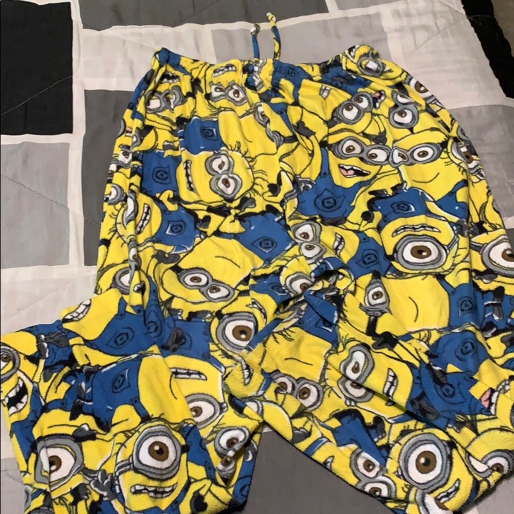 Minion pajama pants